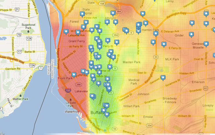 Walk Score Gives Detroit the Shaft | Locus Pocus